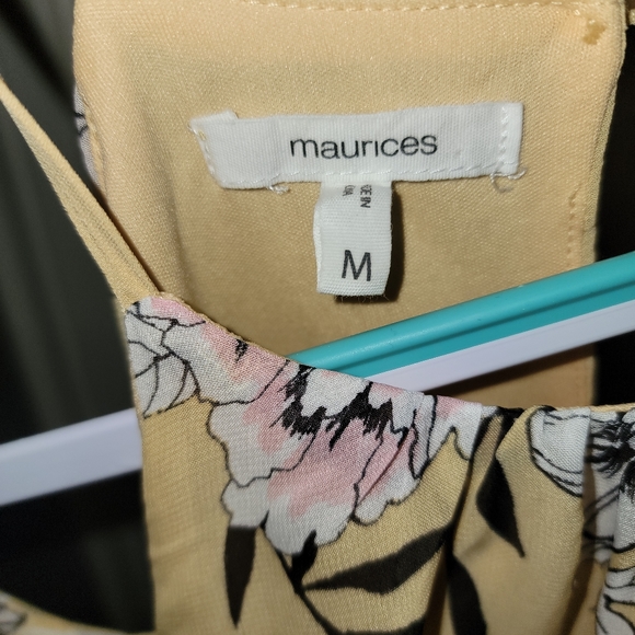 Maurices Medium Yellow Hi-Low Dress - Picture 4 of 4